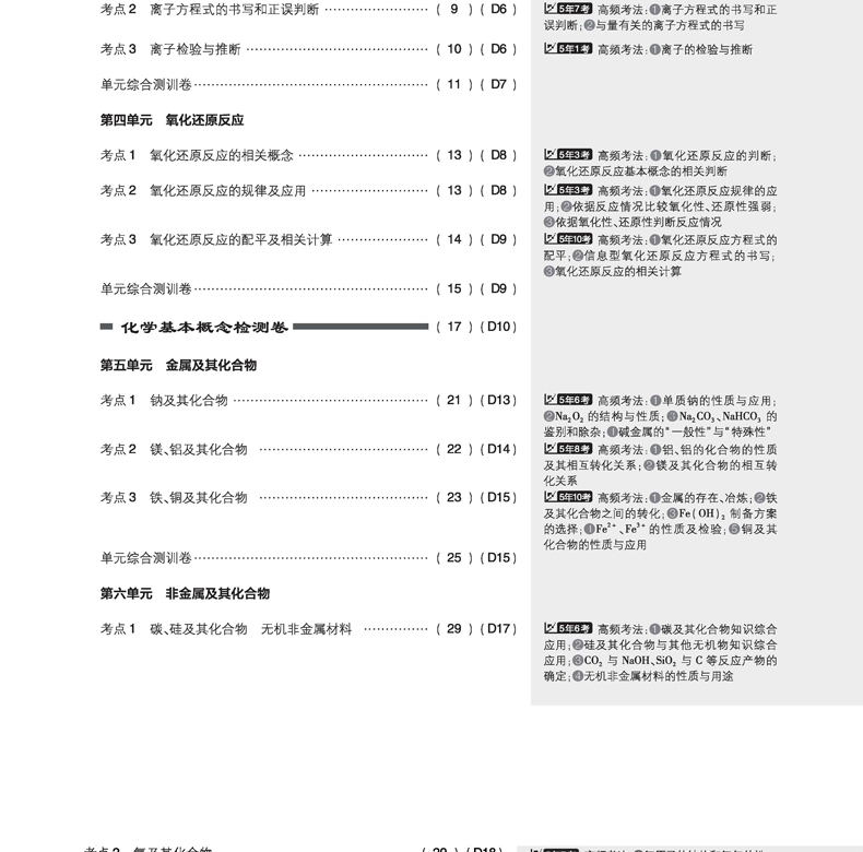 2021年高考必刷卷单元提升卷理数物理化学生物全国卷高考数理化生高频考点考向练习题高考理科一轮二轮总复习单元测试模拟练习刷卷