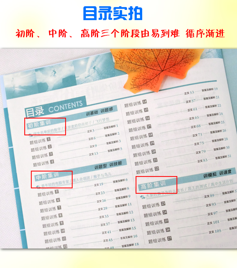 2020版进阶集训 初中英语九年级中考完形填空 九年级中考英语完形填空强化练习初中英语复习资料 初中9年级英语完形填空练习题