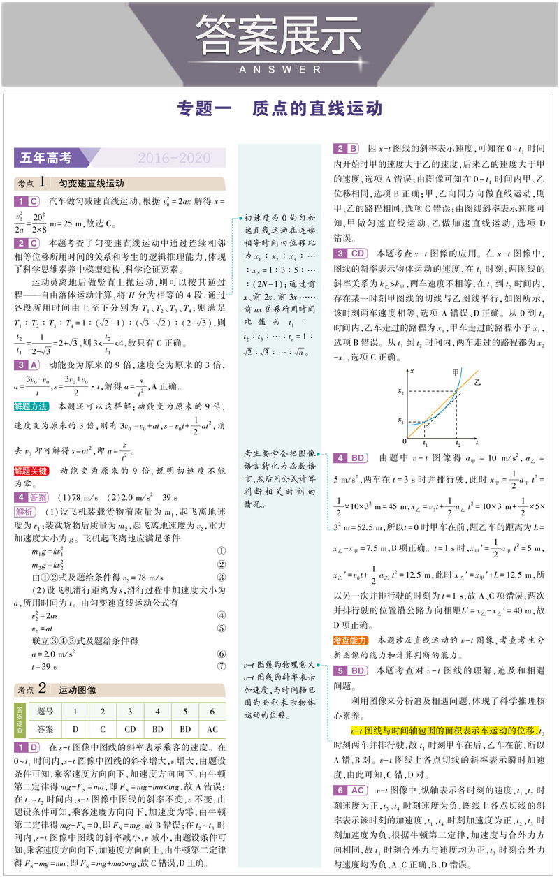 【现货】新高考曲一线2021版五年高考三年模拟高中物理B版山东专用53高考物理五三含2020高考真题高中一轮总复习资料教辅辅导书