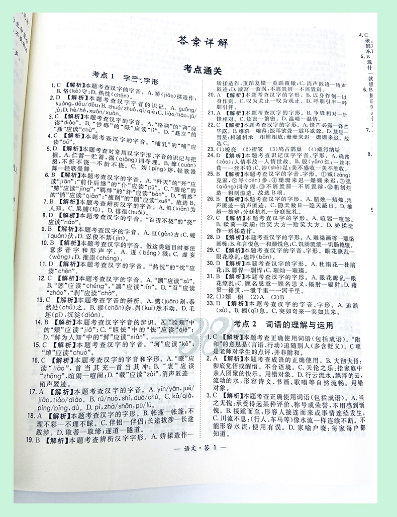 天利38套2021版3年中考真题考点分类集训卷语文中考总复习考点通关+专项训练中考语文试卷2020毕业升学考试题全国中考试题精选