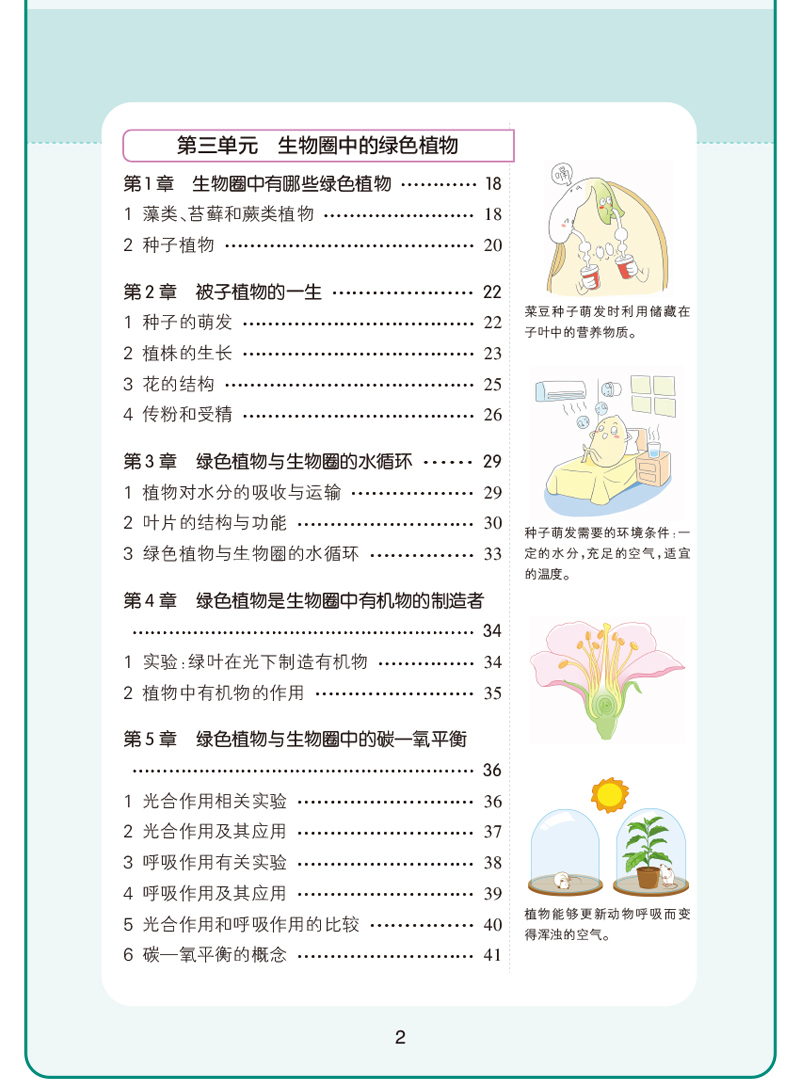 学霸速记初中七年级生物书上册下册通用版教材辅导资料书同步全解全析pass绿卡图书2021学霸笔记初一7七年级生物教辅知识速记手册