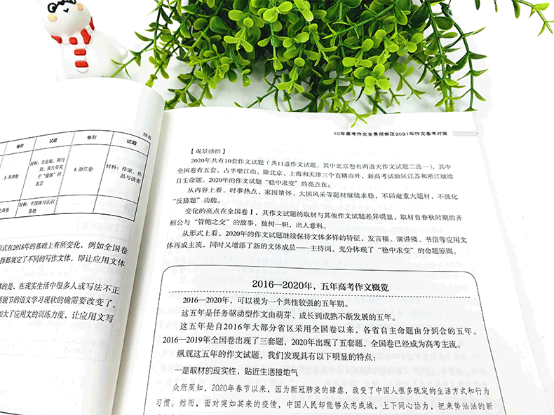备战2021高考作文素材2020新版高考满分作文10年典藏版 高中一二三高考满分作文大全高考满分素材 语文作文提分用书智慧熊名校天下