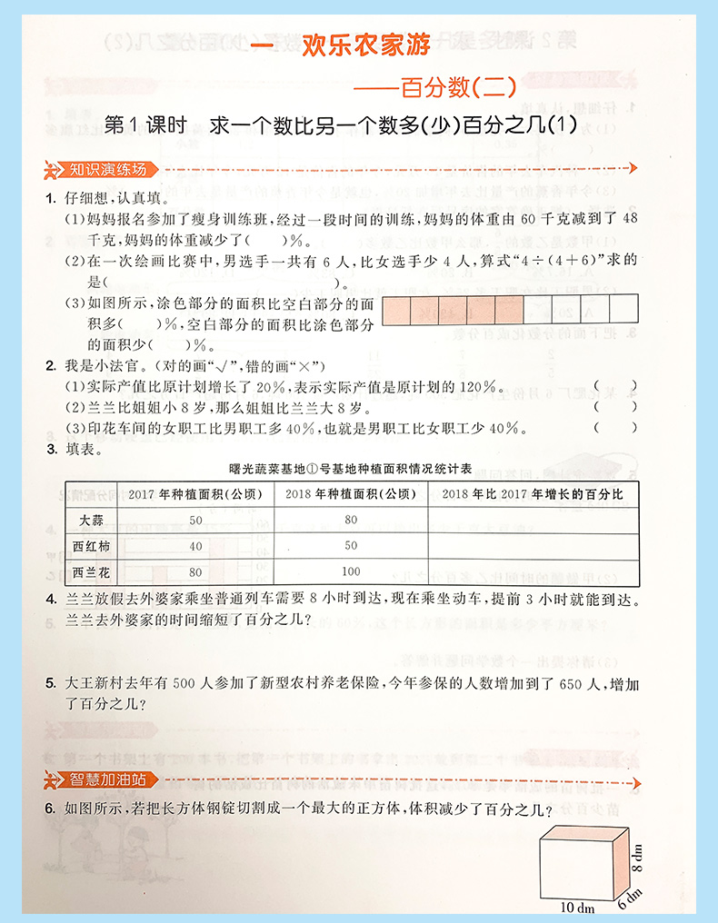 2021春曲一线53天天练小学数学六年级下册青岛版QD53小学6年级数学同步练习六年级数学试题练习册小学数学测评卷六三制