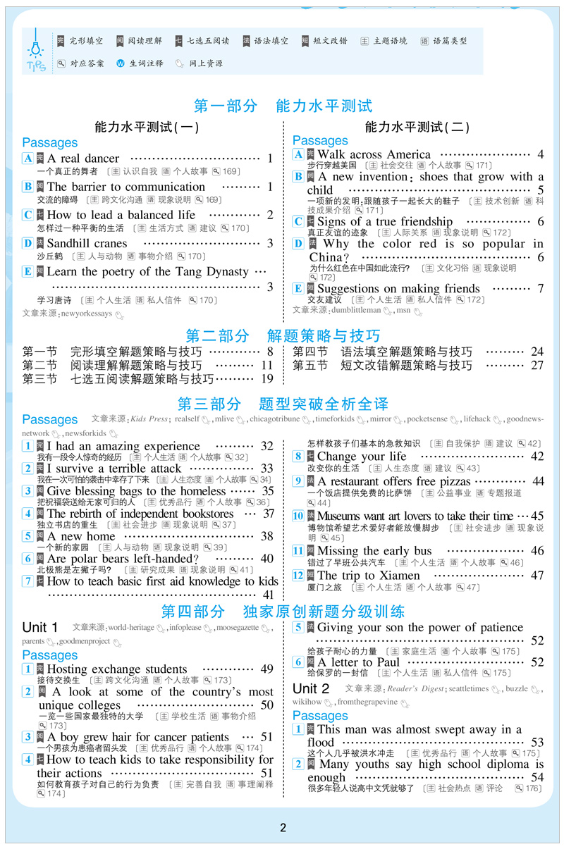 高一英语五合一2021版曲一线高一英语完形填空与阅读理解七选五阅读语法填空短文改错53英语5合1高一150+50篇53英语专项训练