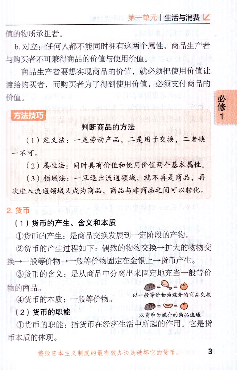 新版 易佰工具书高中思想政治知识及要点考点全解
