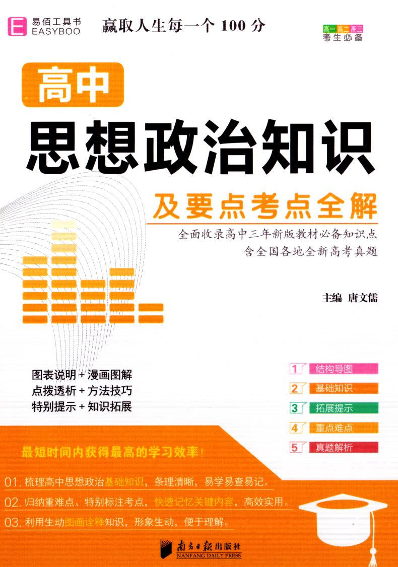 新版 易佰工具书高中思想政治知识及要点考点全解