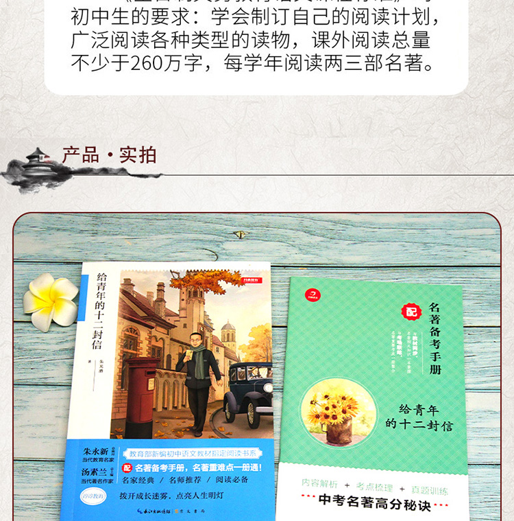 给青年的十二封信 青少版原著无删减（赠名著备考手册）