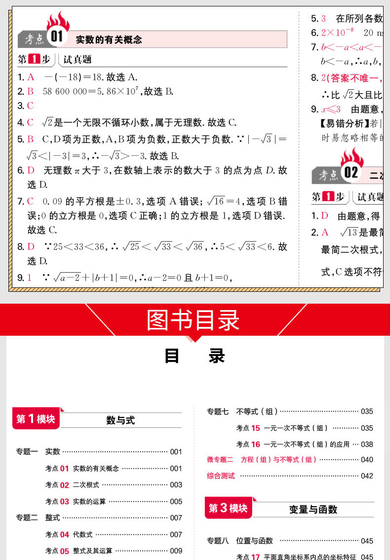 2021一本中考训练方案数学 中考数学压轴题必刷题初中数学总复习资料热搜题
