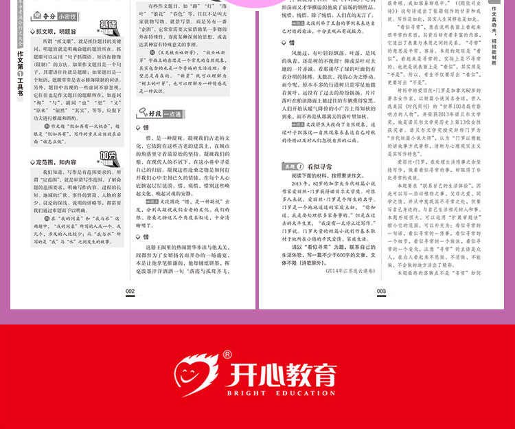 初中生中考满分作文第一工具书(共4本）