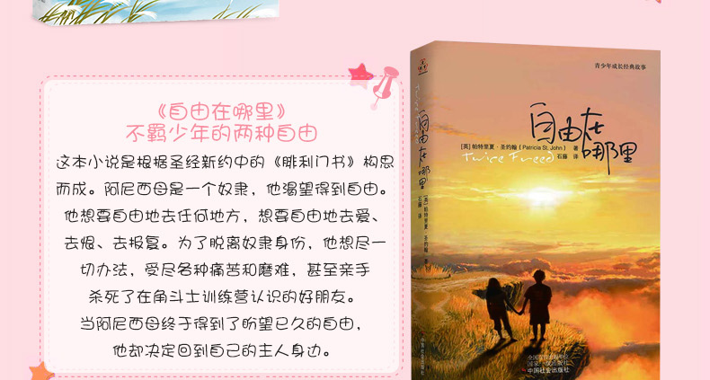 全7本我爱吕西安+大河之源+自由在哪里+丛林+农舍秘密帕特里夏福音系列青少年成长经典故事儿童文学三年级课外阅读物书籍 正版包邮