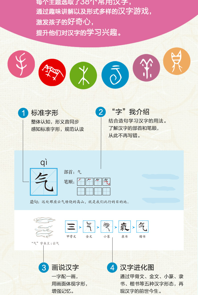 现货写给孩子看的趣味汉字套装全2册 新版图说汉字的故事 读故事学汉字 玩游戏学汉字儿童国学启蒙3-6-12岁小学生一三六年级课外书