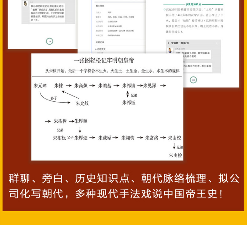 3册 趣说中国史中国史速读皇权相权至尊红颜趣味知识一读就上瘾的中国通史汉魏晋南北朝隋唐五代三国晋朝宋朝明朝历史人物传记书籍