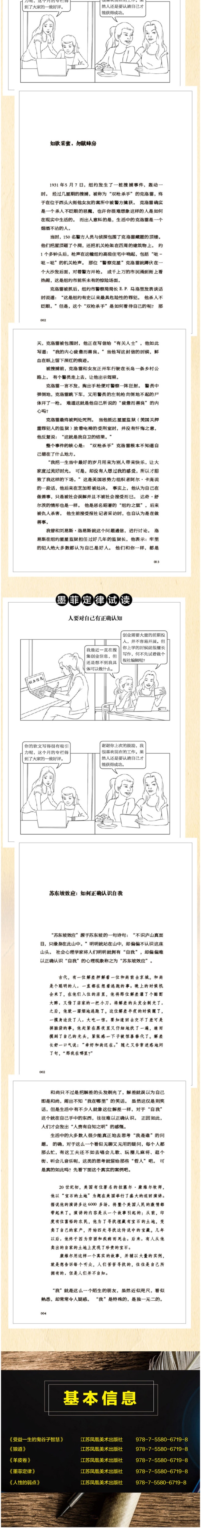 全6册 塔木德正版大全集犹太人经商智慧与处世圣经人性的弱点狼道羊皮卷鬼谷子墨菲定律中国谋略古代权谋智慧全书入仕升职成功励志