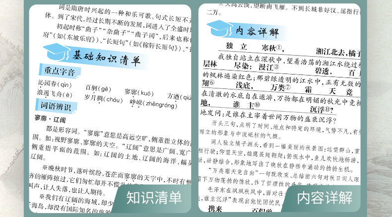 2021新版高中文言文完全解读必修选修一本通修订版高一二三高中通用必备古诗文古代文化常识教材帮知识大全语文文言文解读提分笔记