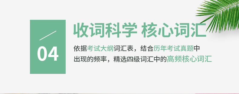 【天一小清新】大学英语四级真词汇cet4考试 四级英语词汇单词书新大纲英语四级考试新版词汇四级考试 英语四级词汇手册 小本