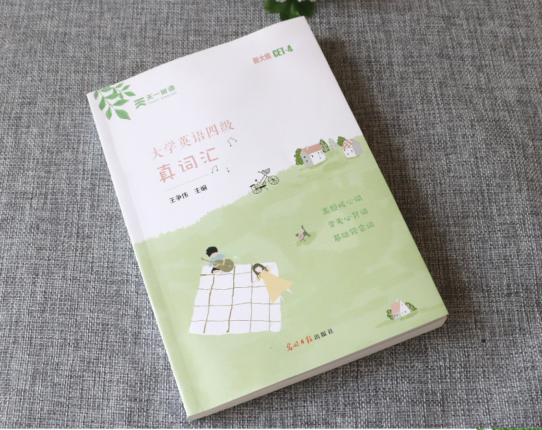 【天一小清新】大学英语四级真词汇cet4考试 四级英语词汇单词书新大纲英语四级考试新版词汇四级考试 英语四级词汇手册 小本