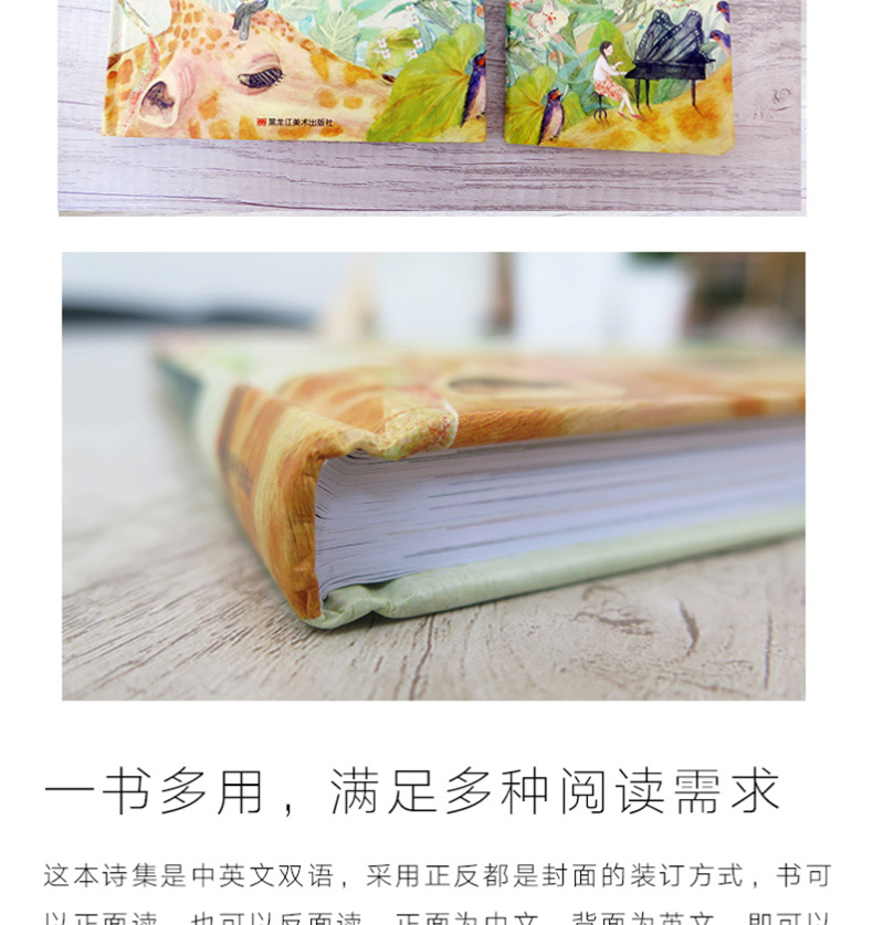 泰戈尔写给孩子的诗双语版  儿童诗歌朗诵书 英汉对照 双语读物 小学 儿童文学名家经典书系 诗歌书籍 儿童 小学 w0810