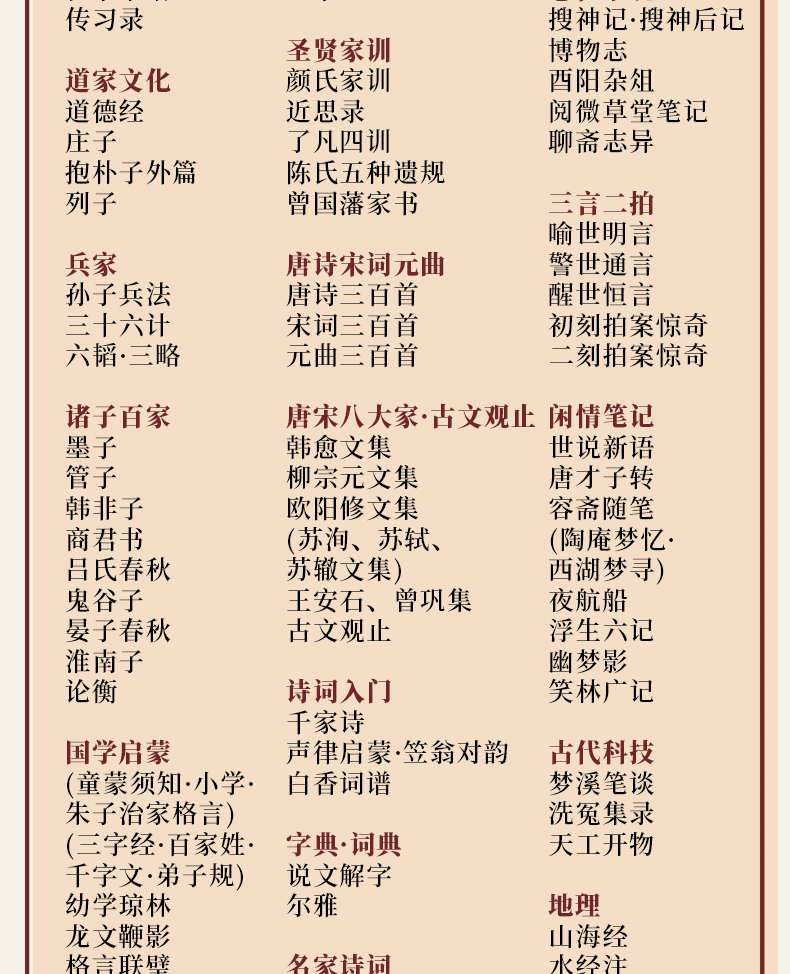《国学经典套装书籍全套126册 国学入门读本基本典藏书四书五经鬼谷子孙子兵法三十六计增广贤文围炉夜话等》