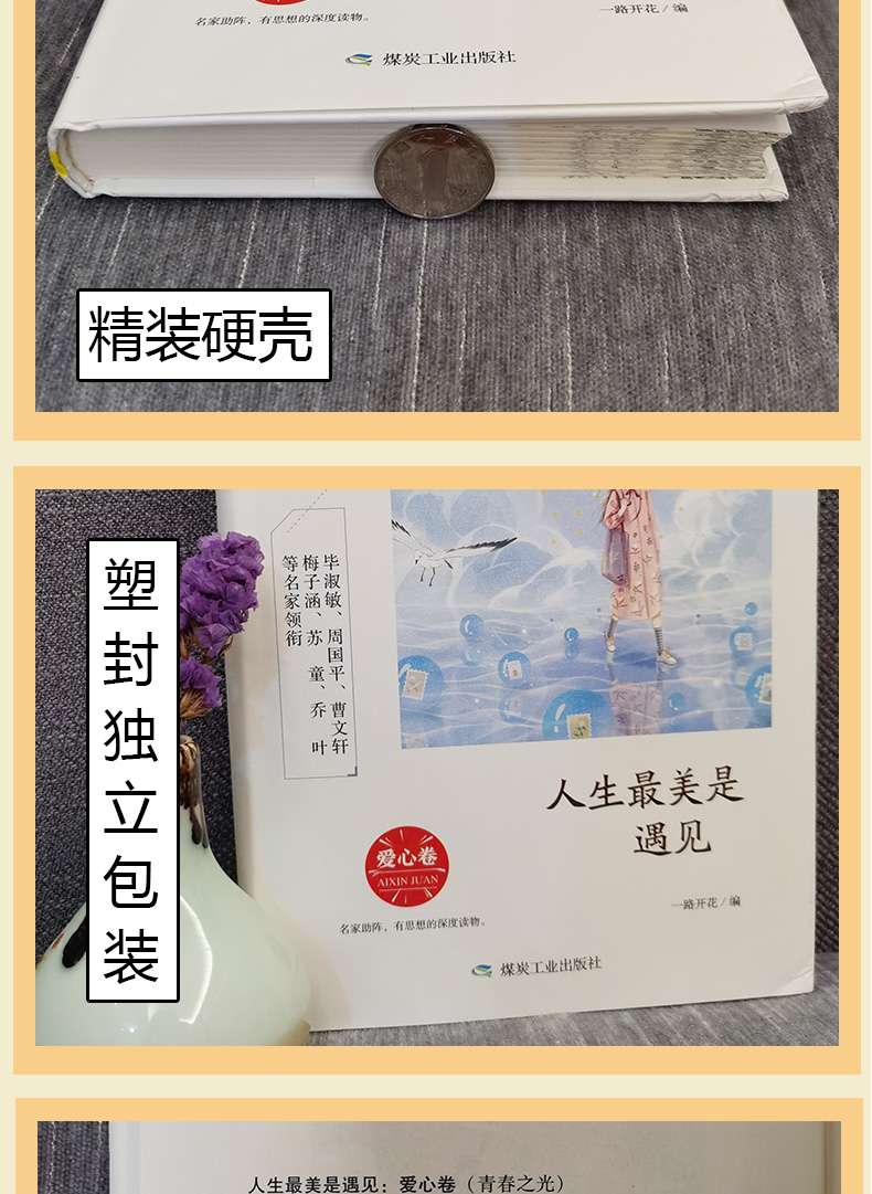 青年文摘青春之光系列 人生最美是遇见 爱心卷 精装收藏版