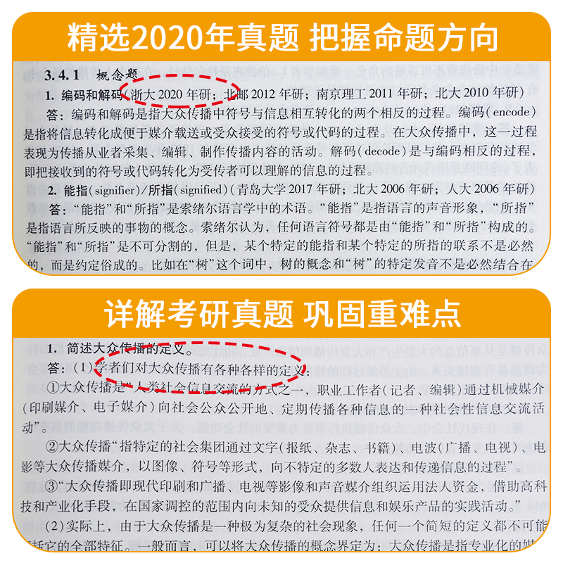 全4本 2022新闻与传播考研辅导 334专业综合能力+440专业基础 郭庆光传播学教程+李良荣新闻学概论第七版教材+笔记和考研真题详解
