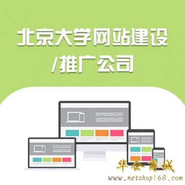 北京大学网站建设/推广公司