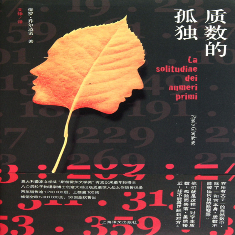 质数的孤独意保罗乔尔达诺译者文铮