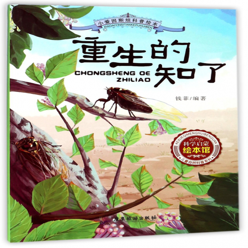 重生的知了小爱因斯坦科普绘本编者钱菲