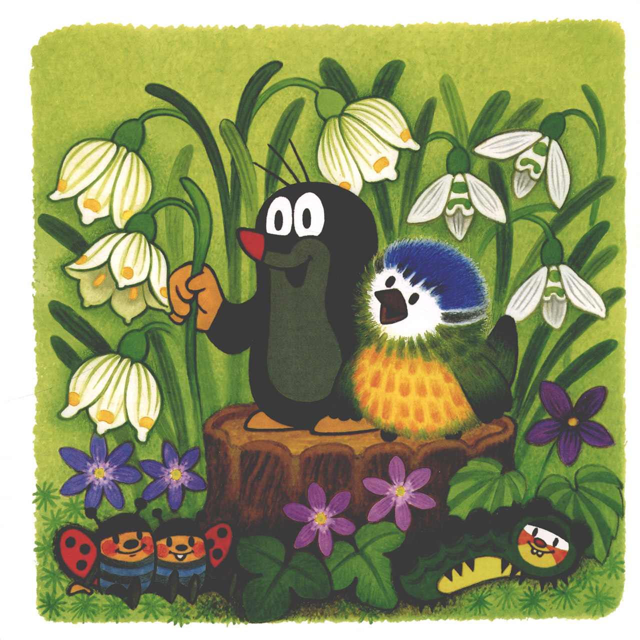 鼹鼠的故事宝宝说英语共8册