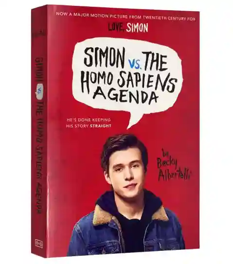 爱你西蒙 love simon 英文原版小说 亲爱的初恋 青春电影小说书 simon vs the homo sapiens agenda 走出我的衣柜