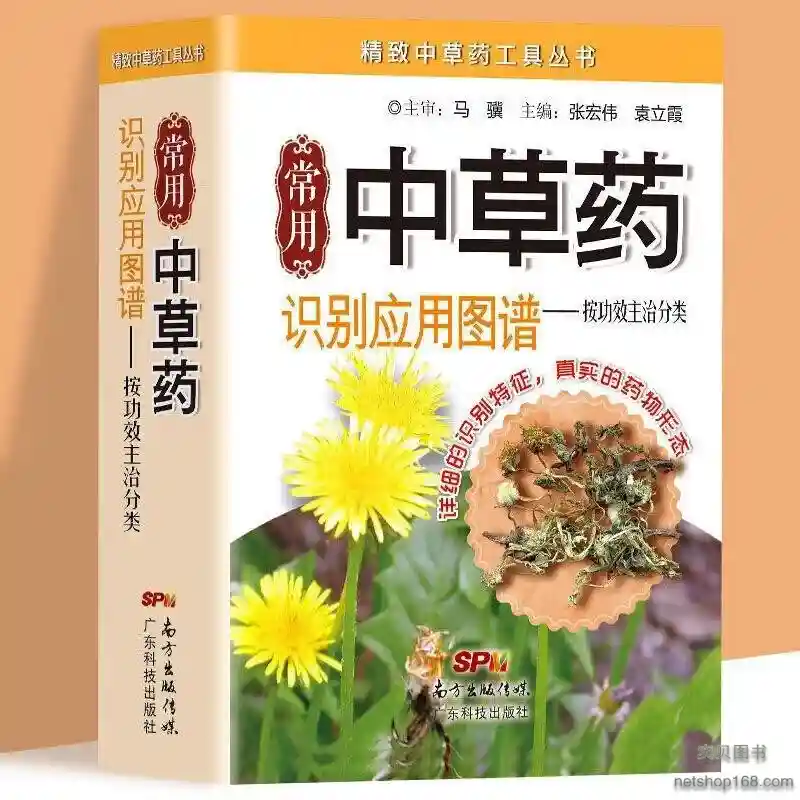 铜版纸 正版常用中草药识别应用图谱-按功效主治分类实用百科 中草药野外识别中医养生书籍 中药学药材药学入门 实拍中草药书治病