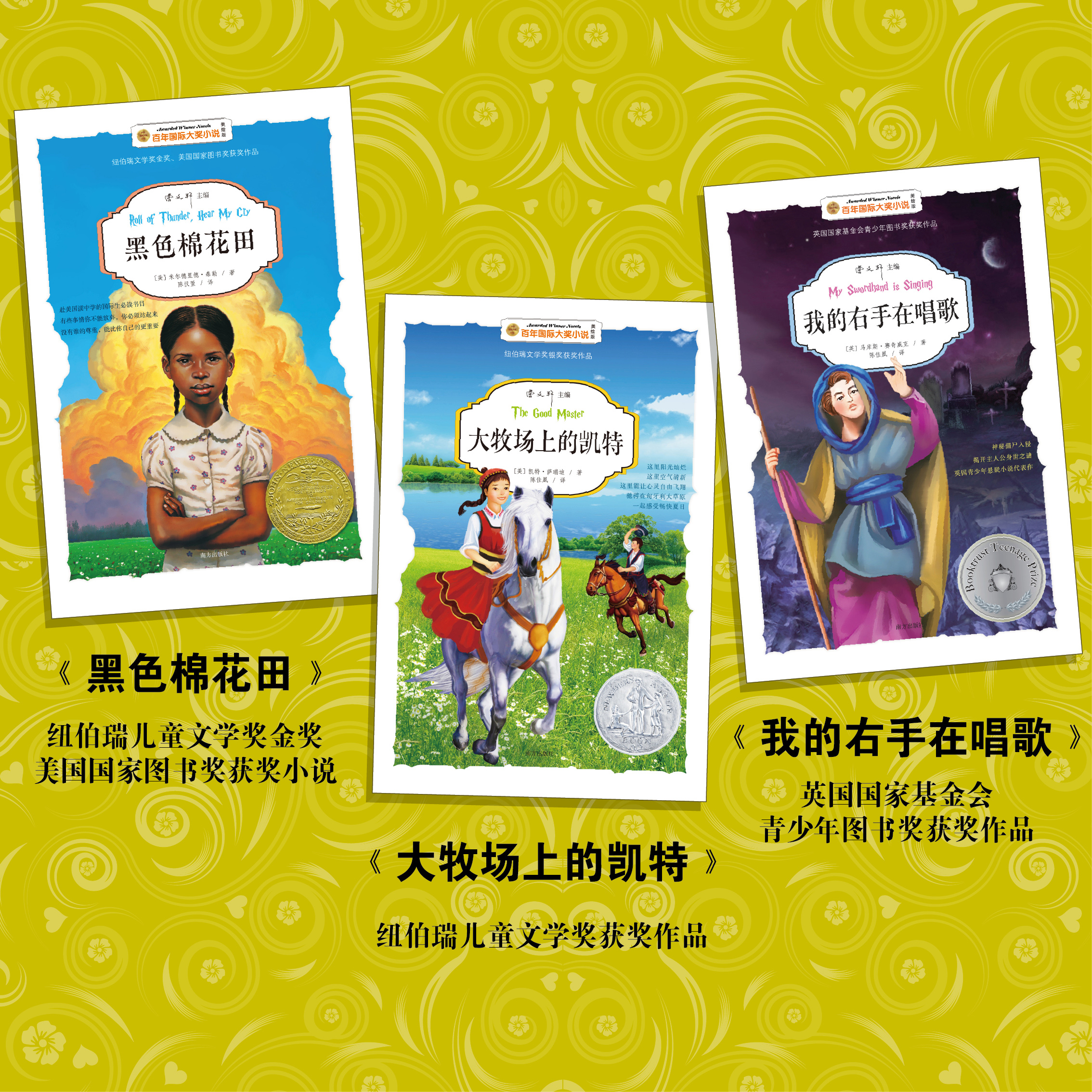 百年国际大奖小说 第四季全6册 曹主编新课标小学生推荐书目中国儿童文学作品集青少年图书奖木头娃娃百年传奇动物之家等书籍