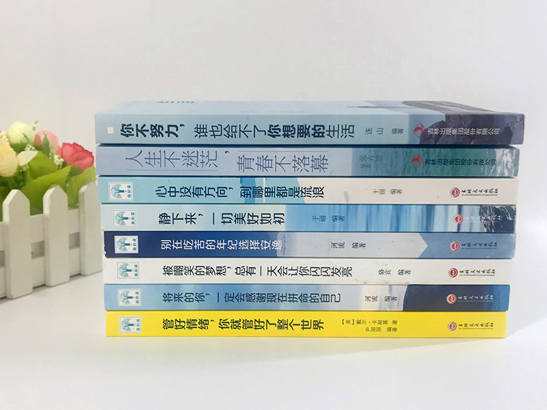 8册 你不努力谁也给不了你想要的生活静下来一切都会好谁的青春不迷茫将来的你一定会感谢现在拼命的自己青春励志书籍畅销书排行榜