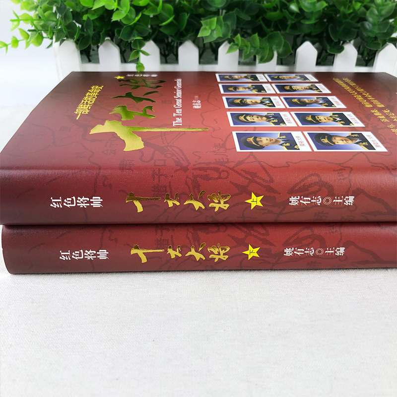 精装2本 十大大将书籍中国军事人物传记历史名人故事开国大将粟裕陈赓黄克诚许光达王树声张云逸罗瑞卿萧劲光谭政徐海东传记书籍