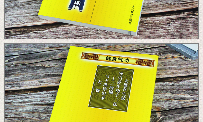 健身气功书籍太极养生杖导引养生功十二法十二段锦马王堆导引术大舞