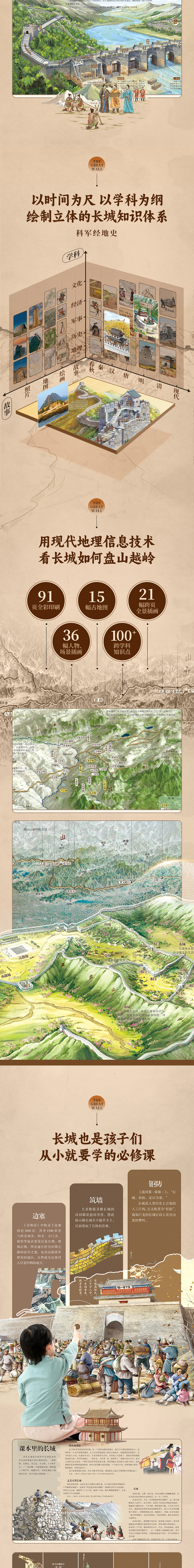 地图上的地理故事·长城 一瓢 著 山东省地图出版社