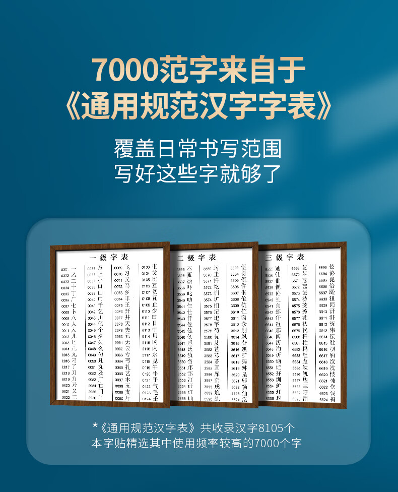 田英章楷书7000常用字帖 田英章 书写 湖北美术出版社