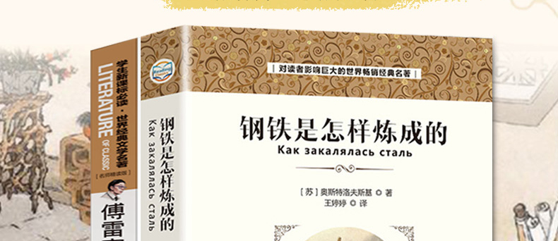钢铁是怎样炼成的+傅雷家书
