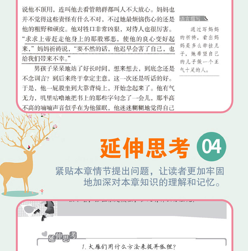 尼尔斯骑鹅旅行记 无障碍阅读语文新课标阅读名著