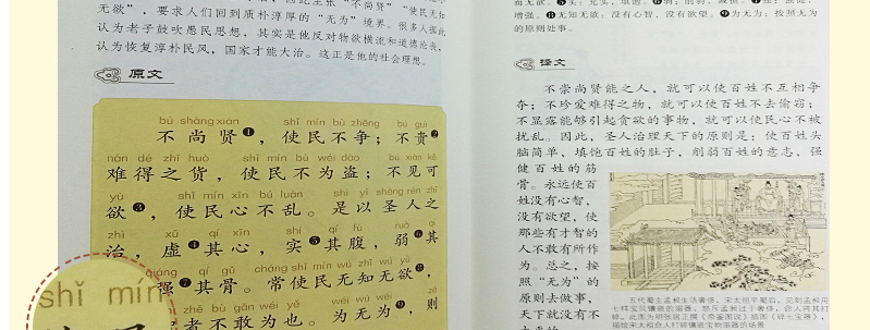 少年读国学系列5册 道德经诗经增广贤文声律启蒙孝经