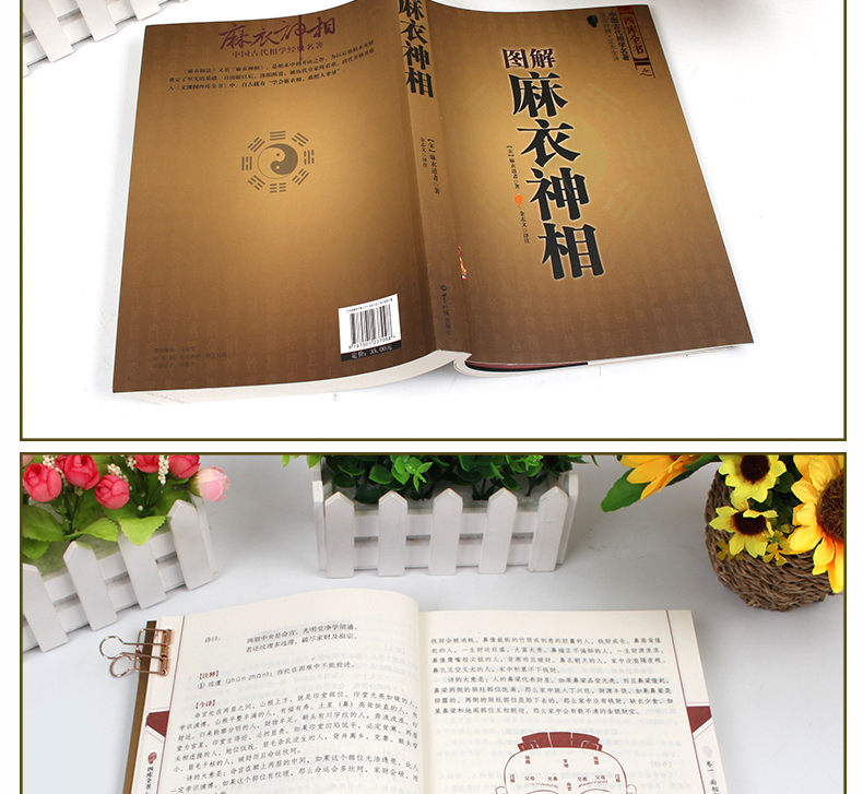 图解麻衣神相 文白对照足本全译 相法断面相手相