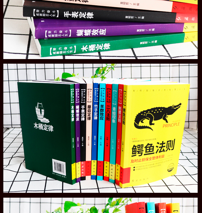 超级成功者的神奇定律全套10册竹子定律羊群效应蝴蝶效应二八法则鳄鱼刺猬法则 抖音推荐必读10本书 成长励志小说书籍畅销书排行榜