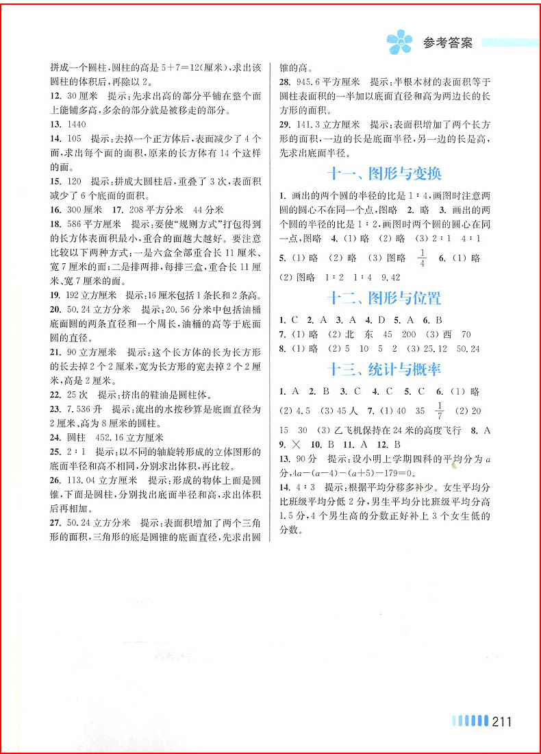 通城学典小学数学资料包全国通用版一二三四五六年级小考必备知识大全