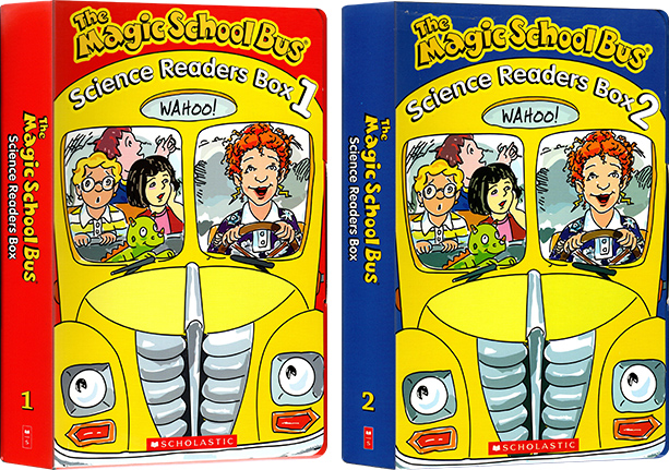 神奇校车英文原版 全20册 The Magic School Bus Science Readers 一二辑 第二阶段绘本图画故事书 儿童分级读物桥梁书 英语启蒙