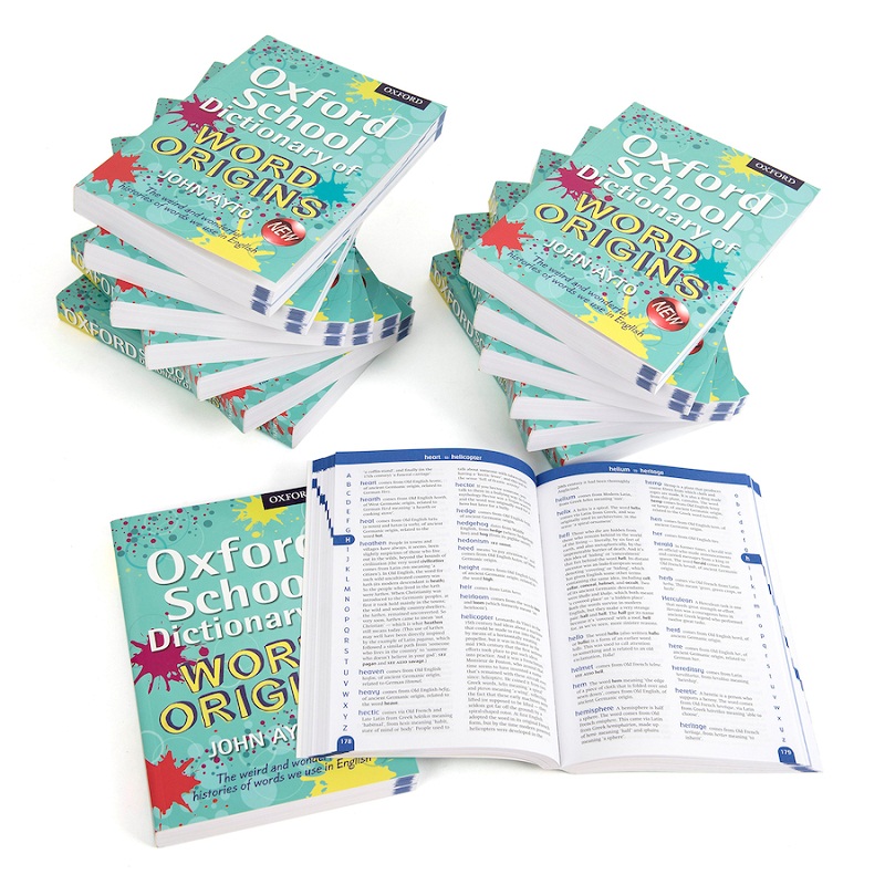 牛津英语词汇词源学习词典 Oxford School Dictionary of Word Origins 英文原版工具书 英语单词的奥秘