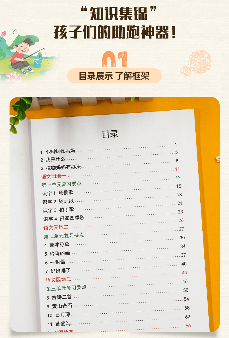 2021新版知识集锦二年级上册语文人教版同步重点知识解读小学2年级上册语文知识点清单