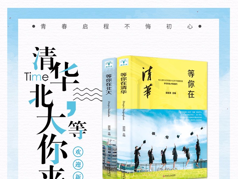 等你在清华北大名校推荐百位高考状元学习方法与考试技巧成功励志书籍考入清华的学子高效学习方法