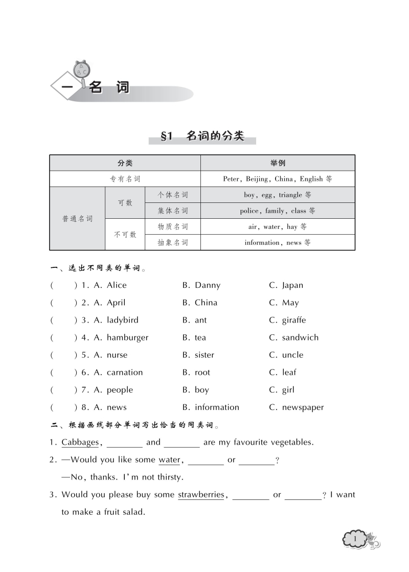 《小学英语语法训练2000题(进阶版)》（编者:吴成芳）