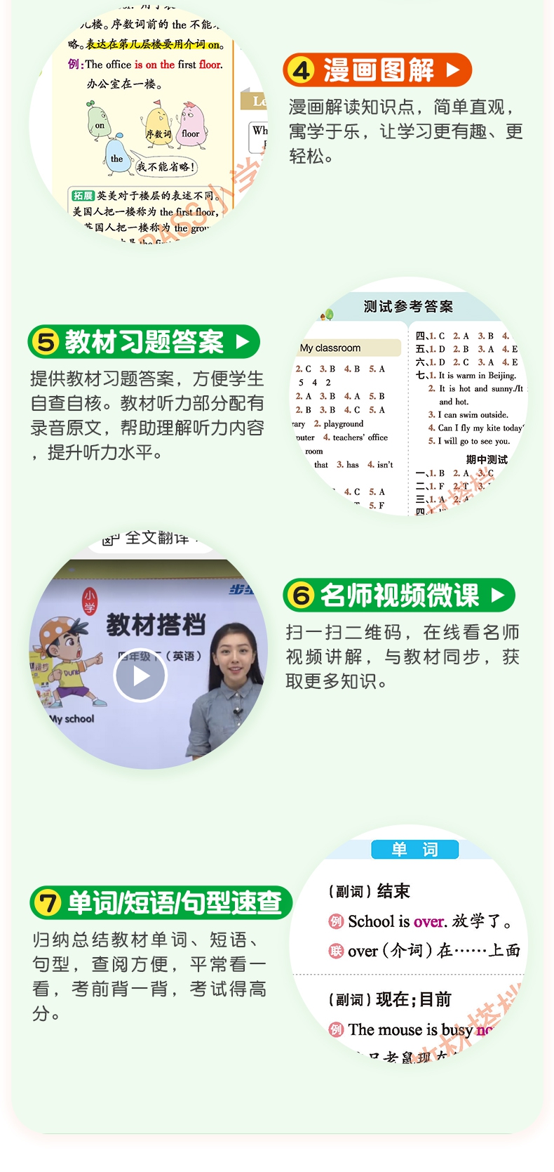 《22春小学教材搭档-英语四年级下册（人教版）》