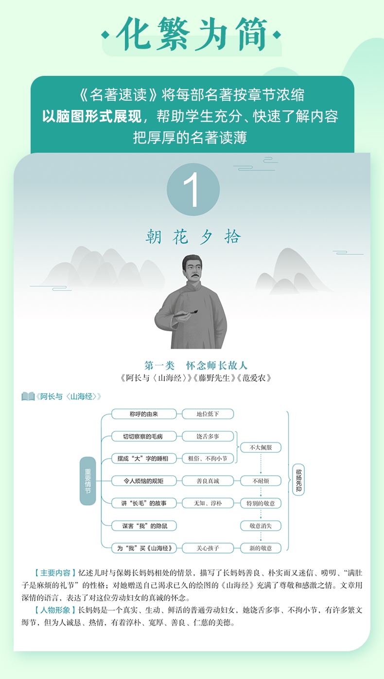 《脑图秒记中考必读名著》（作业帮）