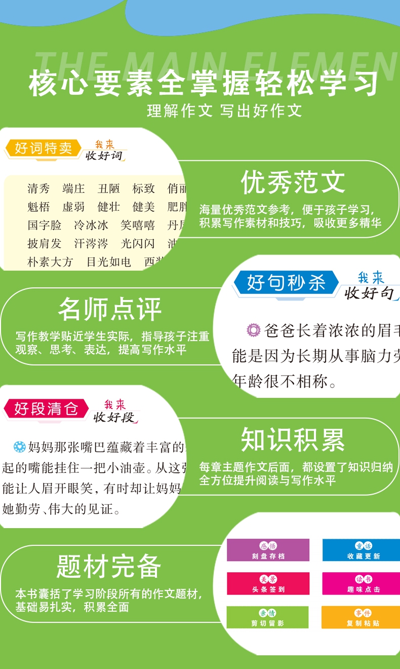 《小学生好词好句好段大全》（谭旭东）